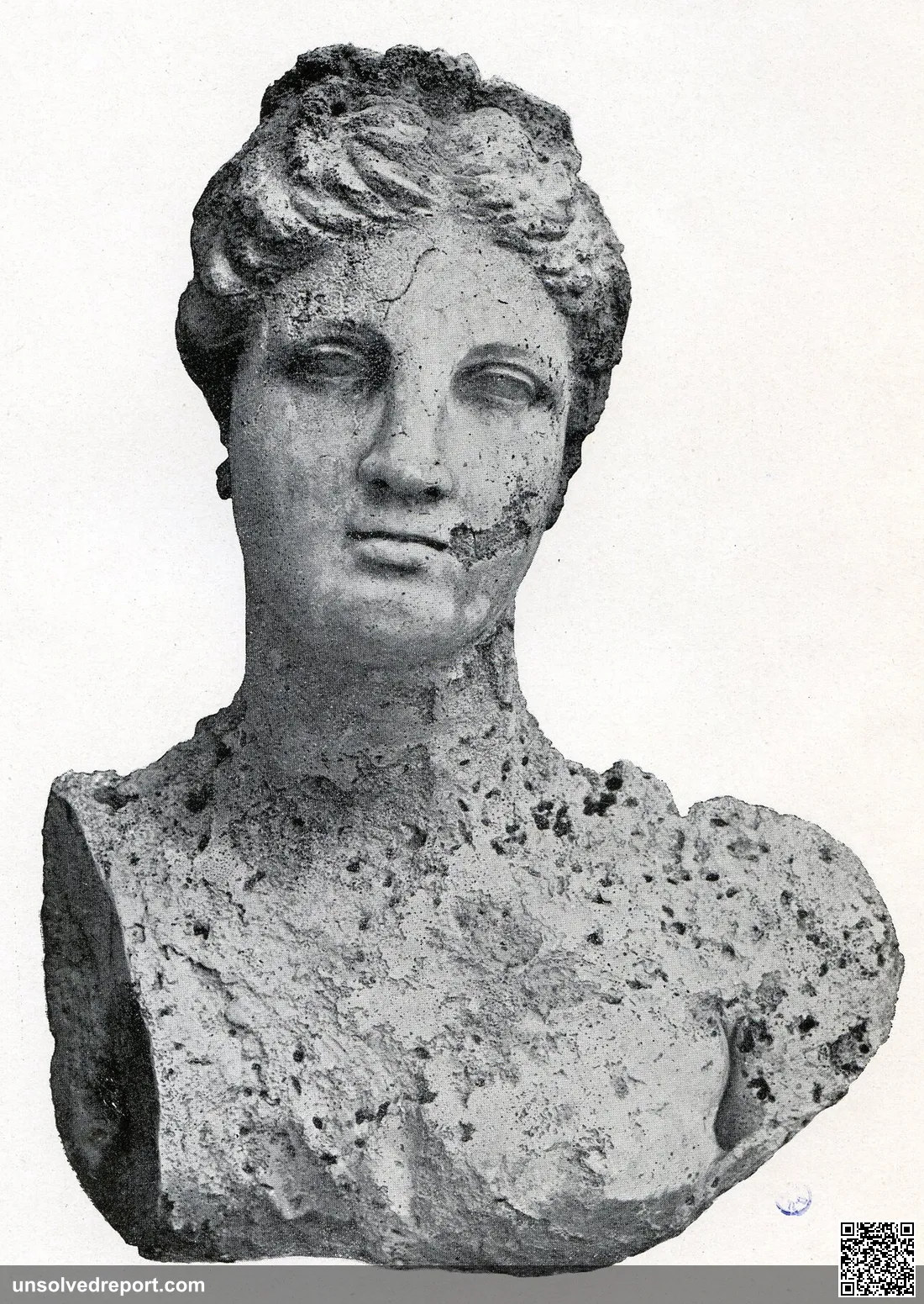 Bust of Aphrodite, from the Mahdia wreckage, Bardo National Museum, Tunisia.