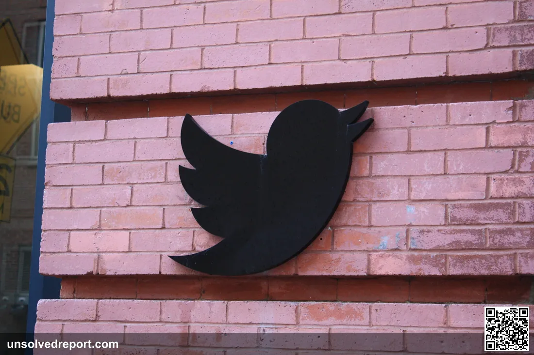 The Twitter bird logo, the platform where Microsoft launched its Tay chatbot in 2016.
