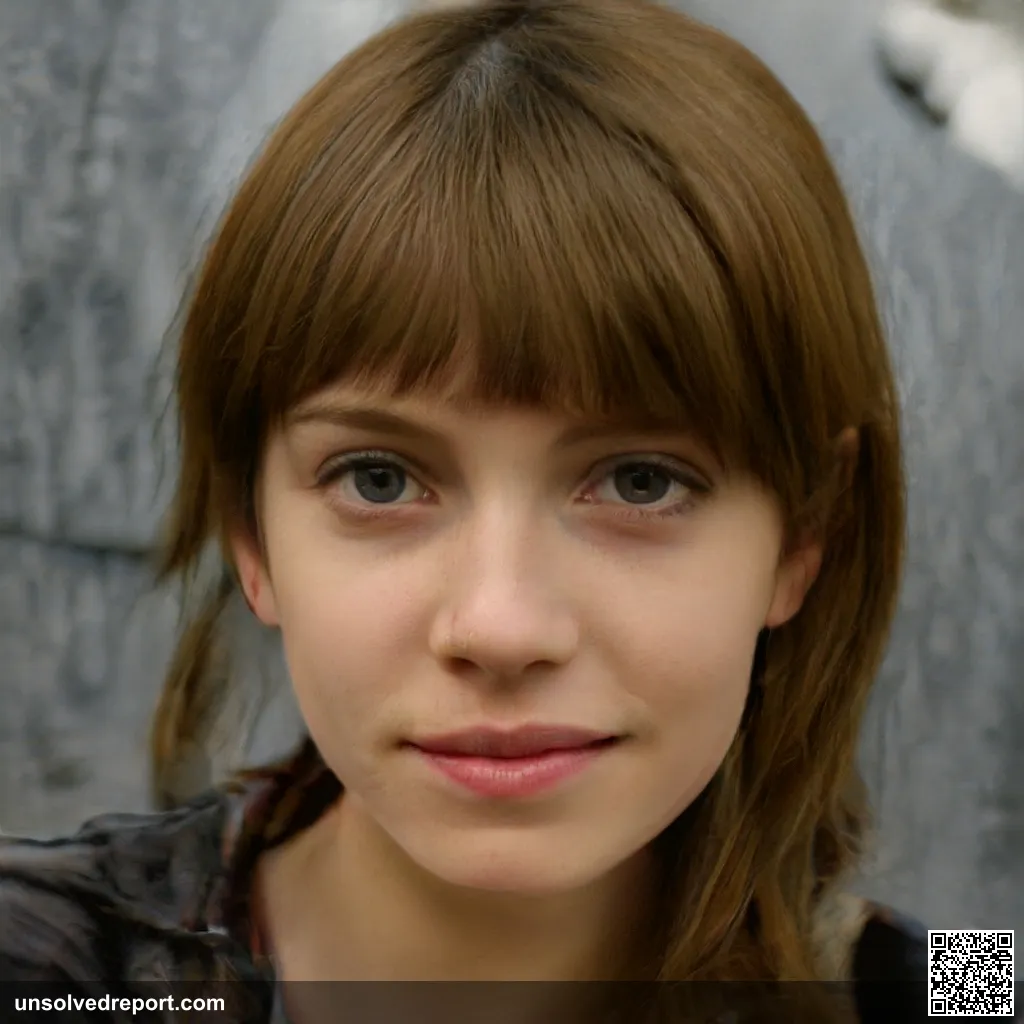 An image of a young woman generated by StyleGAN, an generative adversarial network (GAN). The person in this photo does…