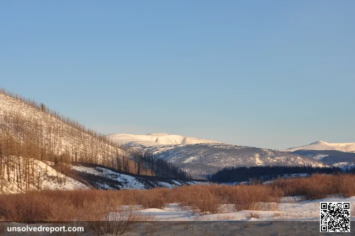 Burkhan Khaldun mountain in the Khentii province of Mongolia — the sacred peak most strongly associated with Genghis Khan's burial site